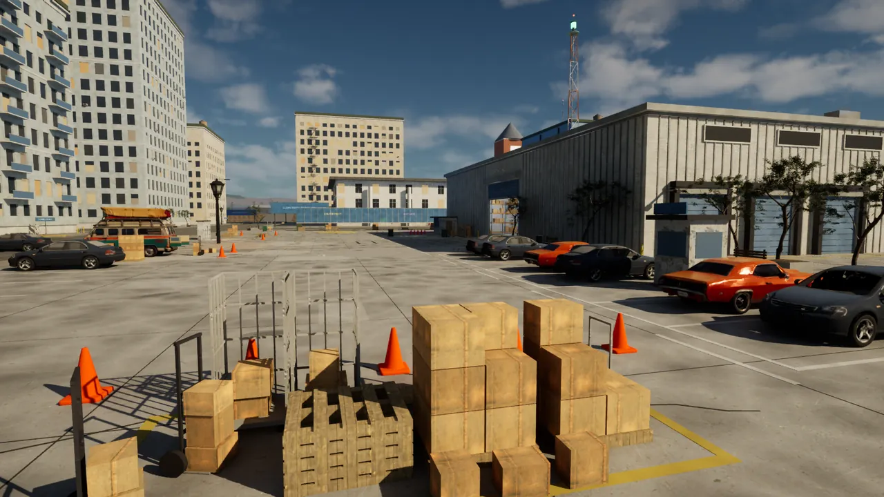 Courier Chaos work-in-progress screenshot 2