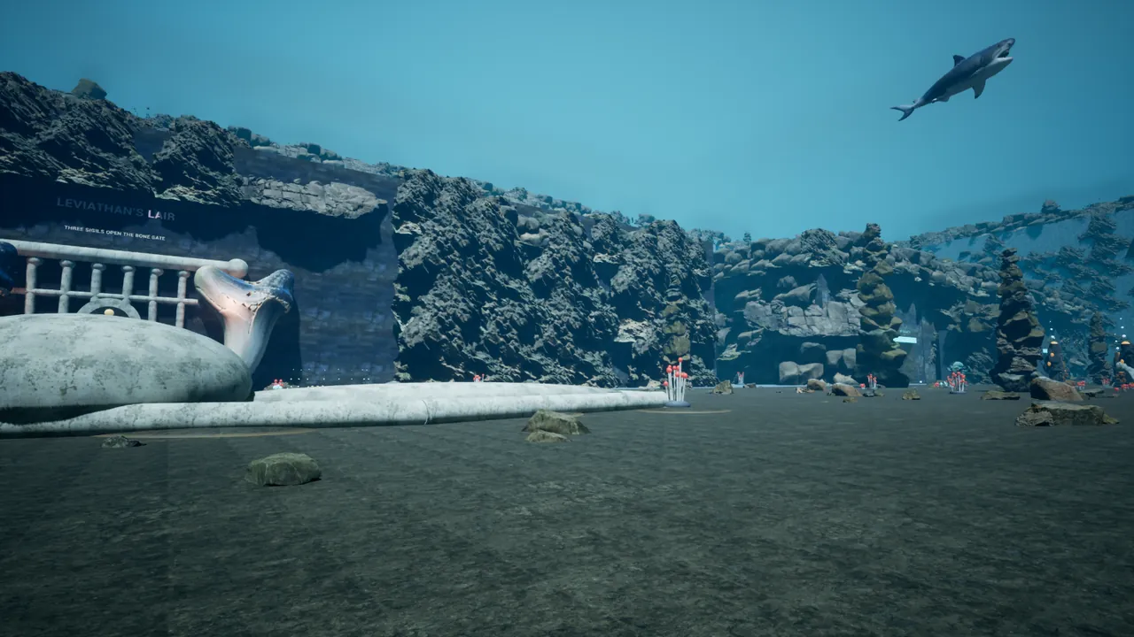 Deep Blue Abyss work-in-progress screenshot 1