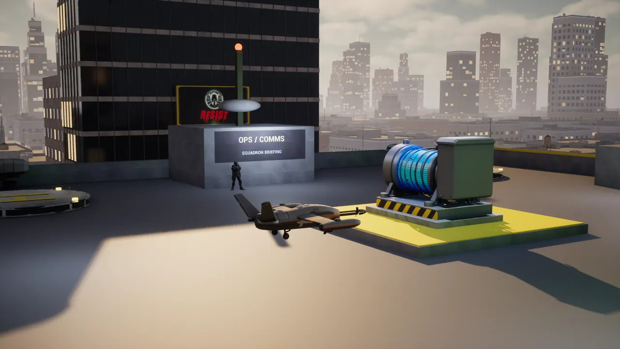 Drone Wars work-in-progress screenshot 1
