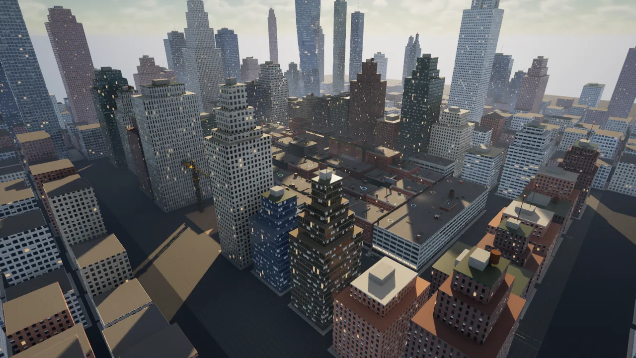 Rooftop Run work-in-progress screenshot 1