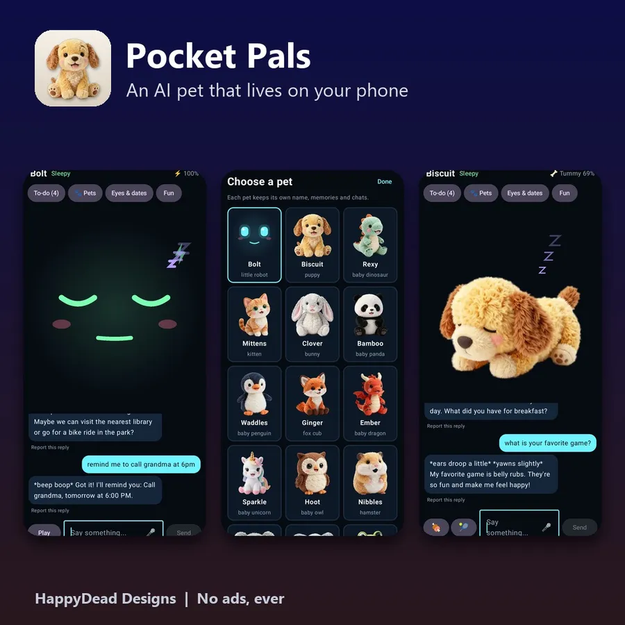 Pocket Pals screenshots