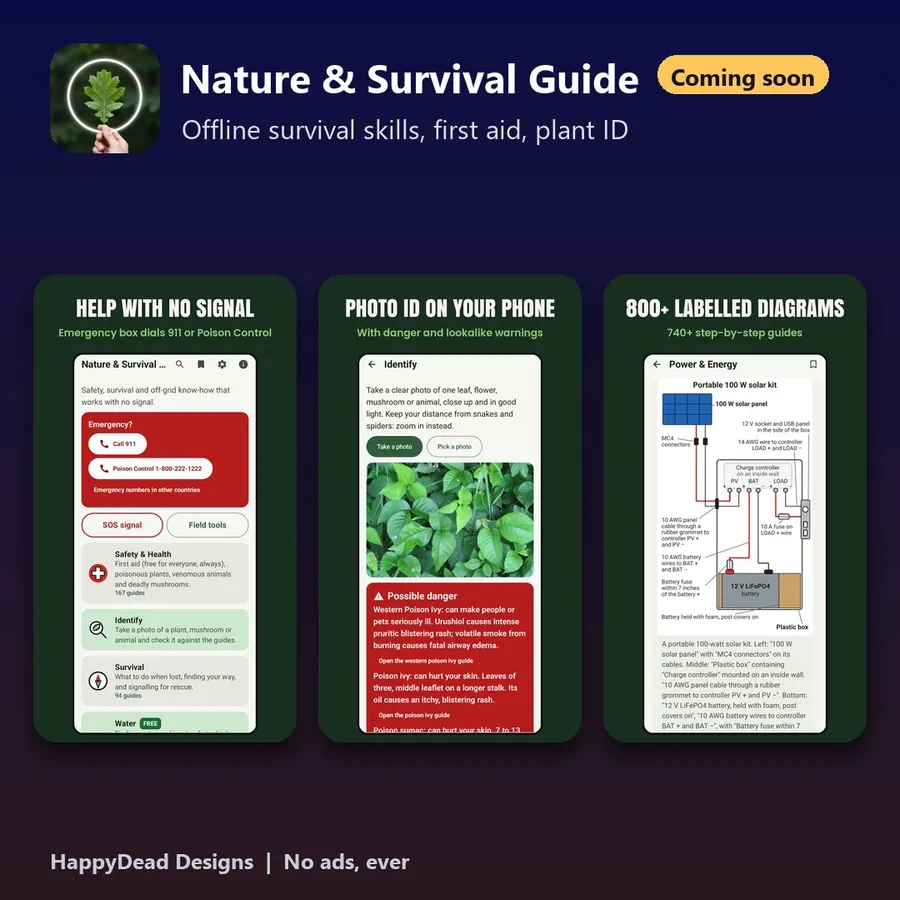 Nature and Survival Guide screenshots